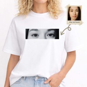 Personalizuoti marškinėliai su Jūsų akimis