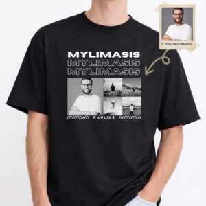 Personalizuoti marškinėliai vaikinui su nuotraukomis "MYLIMASIS"
